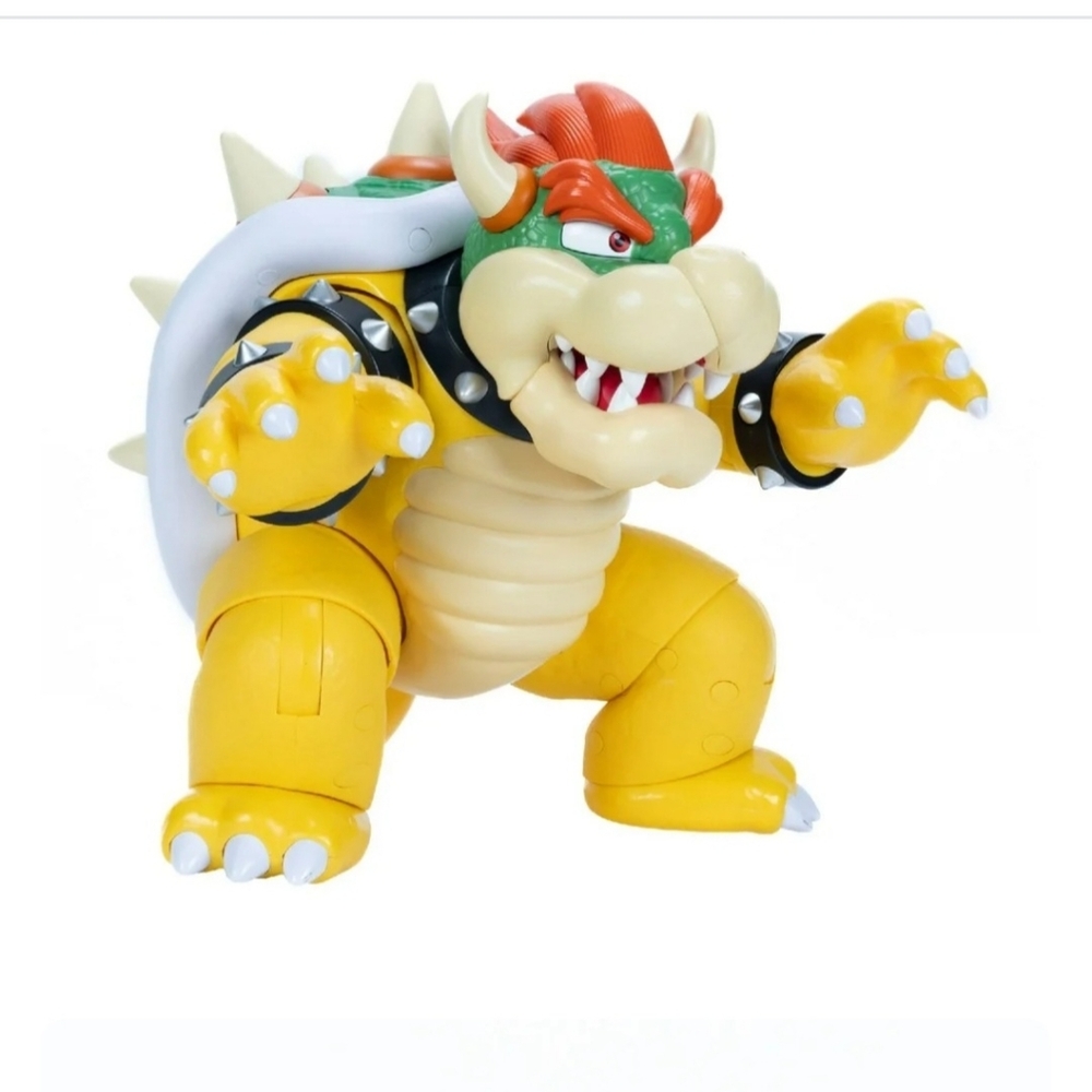 Super Mario Big Bad Bowser Action Figure NEW - Picture 4 of 16